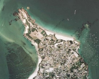 Photo a�rienne de Saint-Jacut-de-la-Mer sur Geoportail