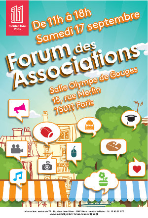 Forum des Associations de Paris 11ème en 2016