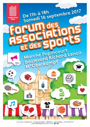 Forum des Associations de Paris 11ème en 2017