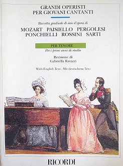Grandi operisti per giovani cantanti (Ténor - Volume 1)