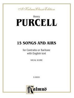 Purcell - Songs and airs