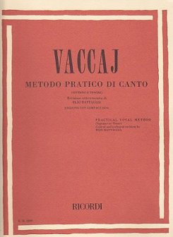Méthode Vaccai (Ricordi)